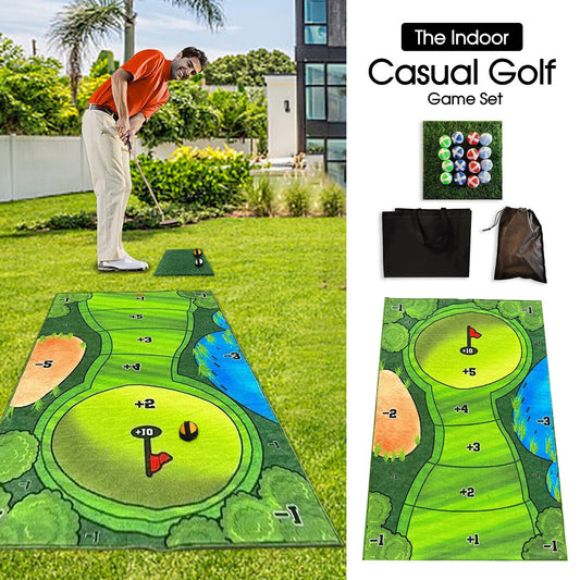 The Indoor Casual Golf Game Set Golf Putting Royale Golf Game Golf Hitting Mats